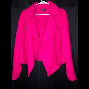 Plus Size Hot Pink Blazer